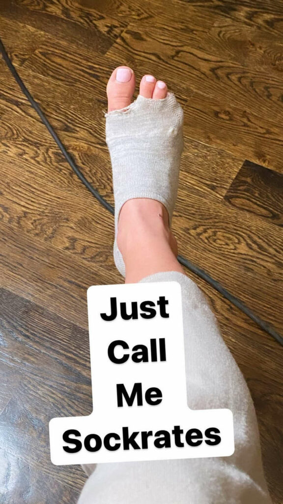 Adley Stump Feet (3 photos)