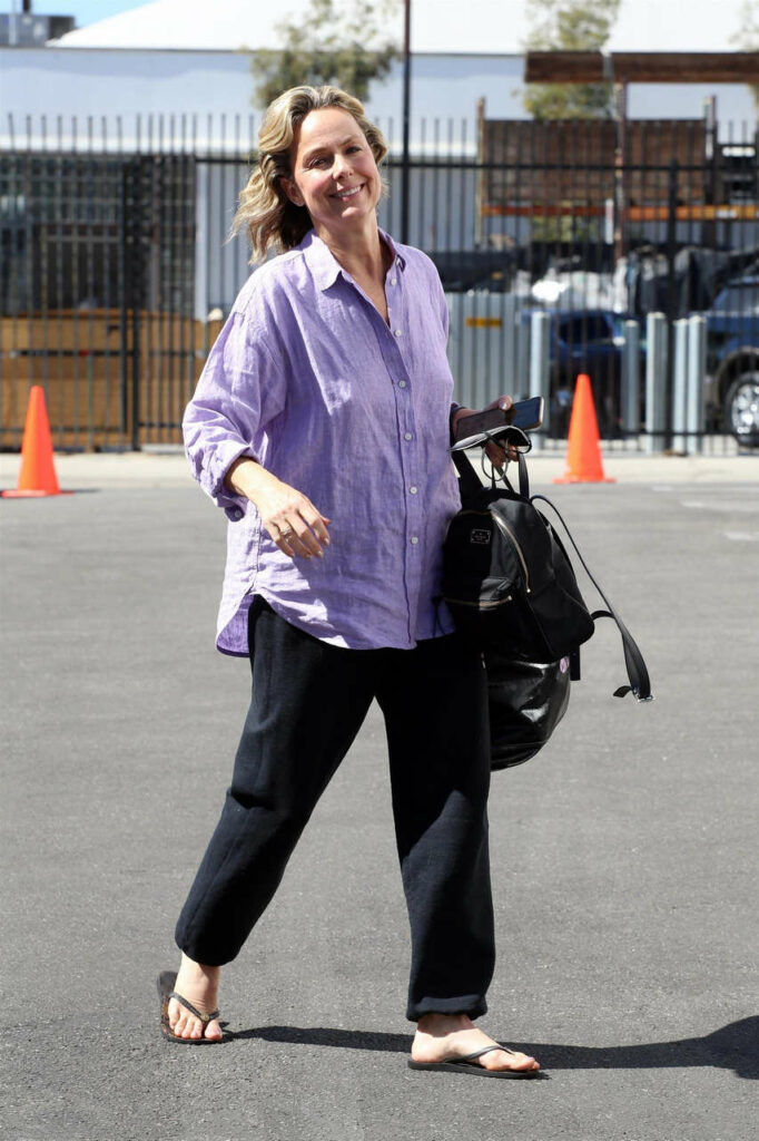 Melora Hardin Feet (2 images)