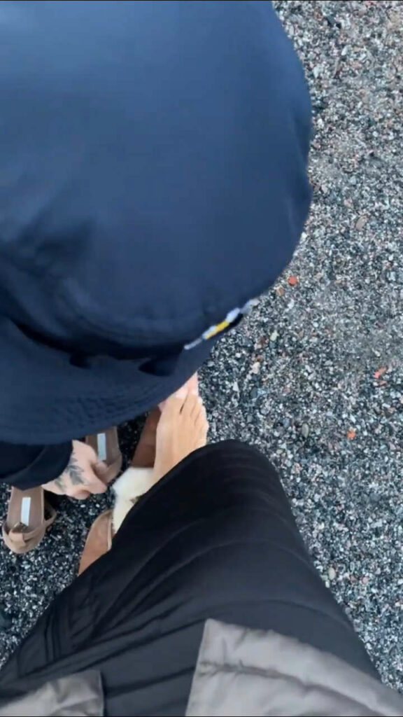 Alexandra Rapaport Feet (2 images)