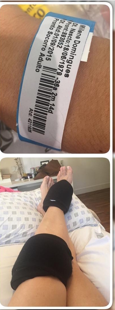 Milene Domingues Feet