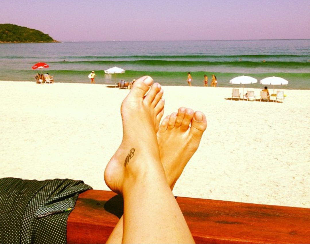 Milene Domingues Feet
