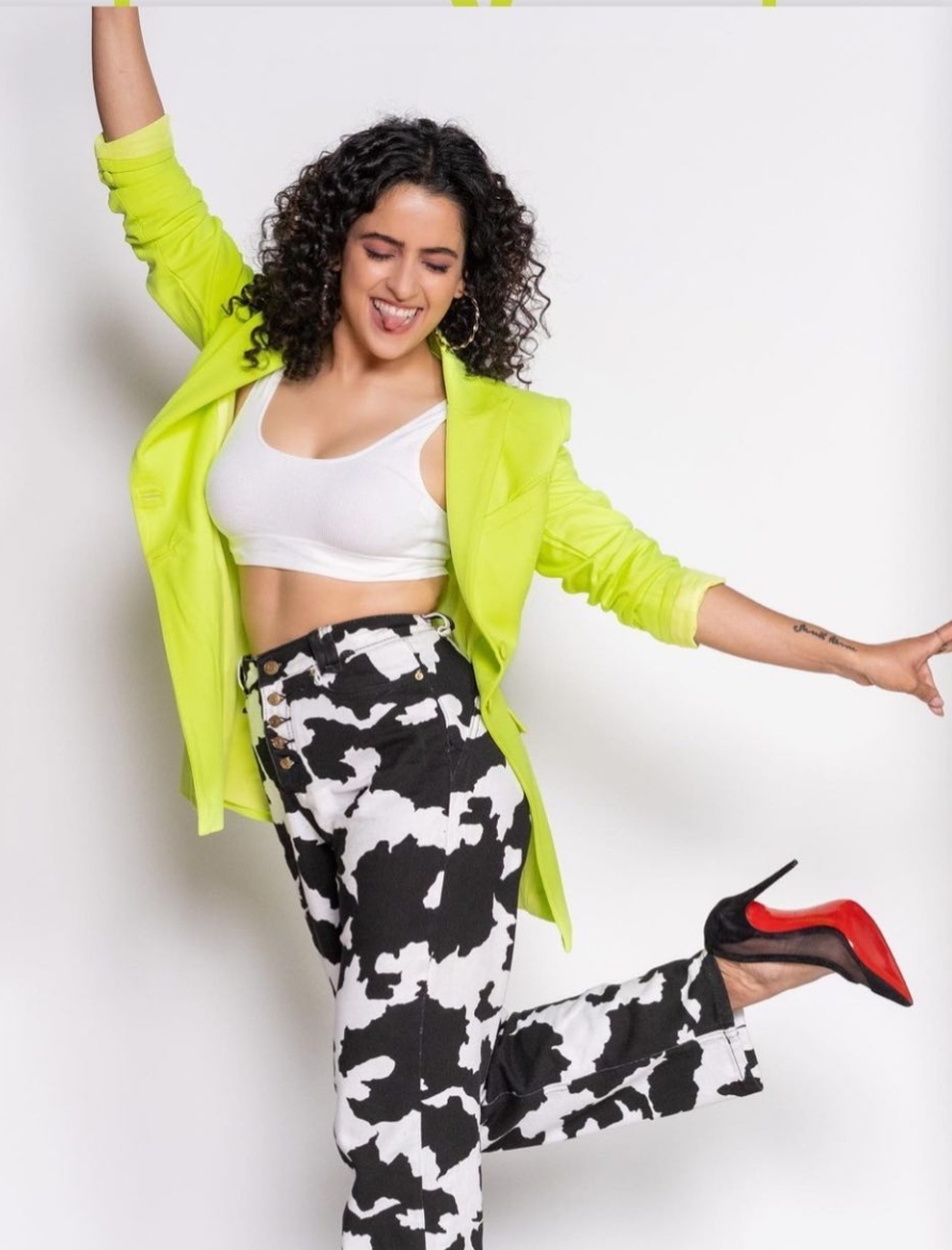Sanya Malhotra Feet