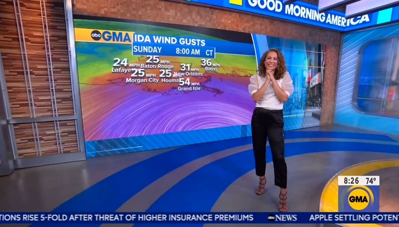Ginger Zee Feet
