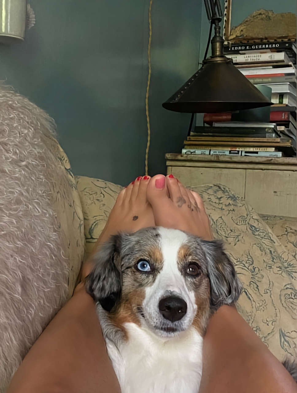 Helena Christensen Feet