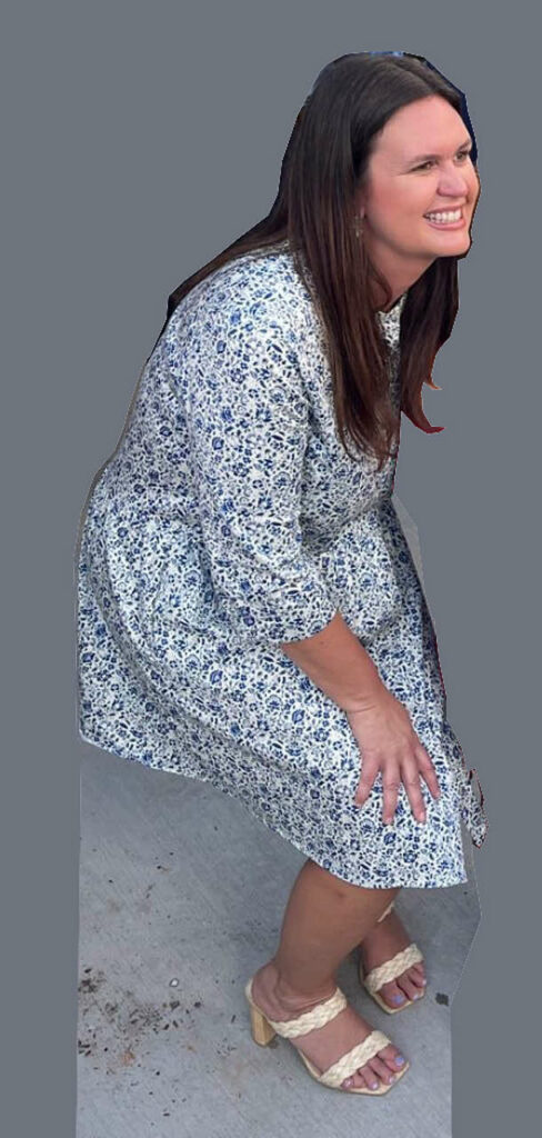 Sarah Huckabee Sanders Feet (3 images)