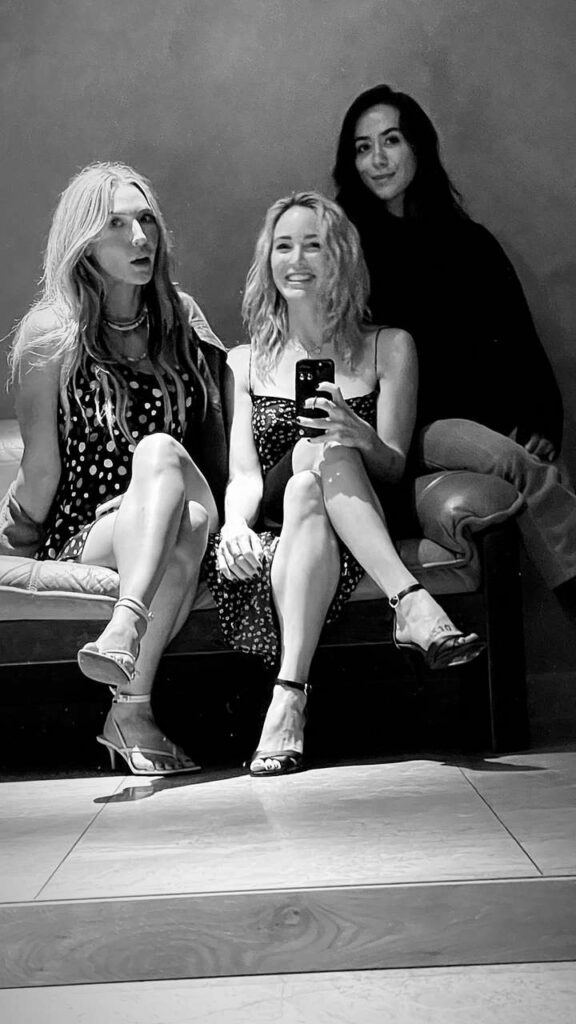 Caity Lotz Feet (2 images)