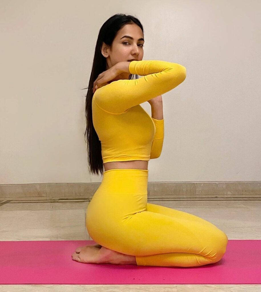 Sonal Chauhan Feet (2 pictures)