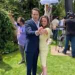 Rachel Boston and her husband-to-be share a baby together!  They are getting married?