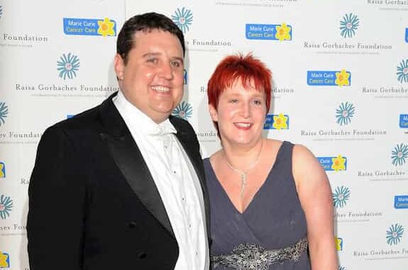 Susana Gargan and husband Peter Kay