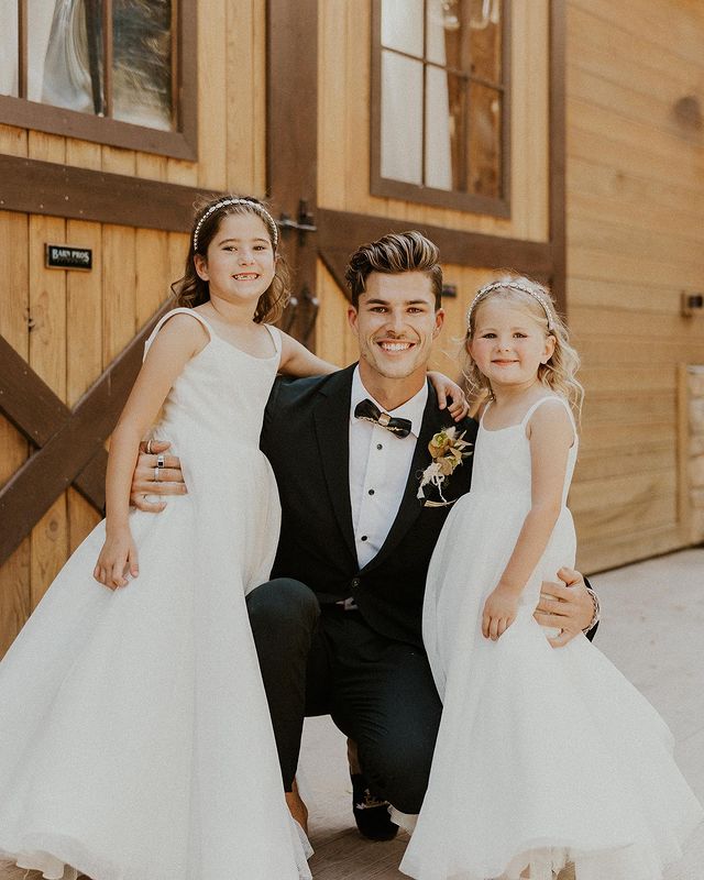 Chase Mattson's daughter at her wedding
