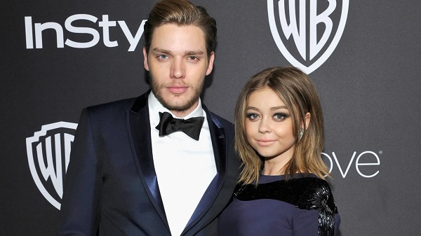 Dominic Sherwood and Sarah Hyland