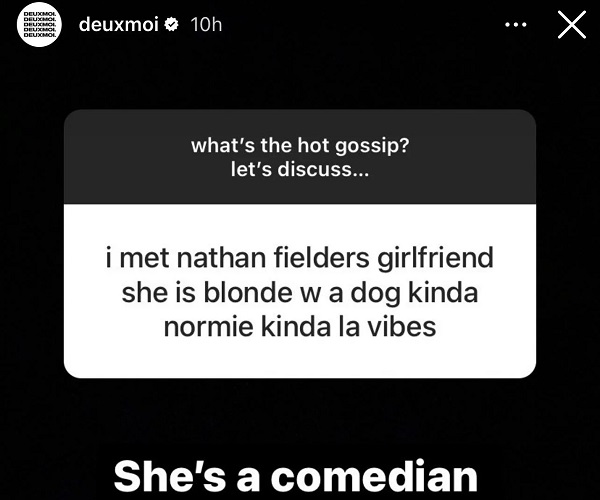 Nathan Fielder's new girlfriend