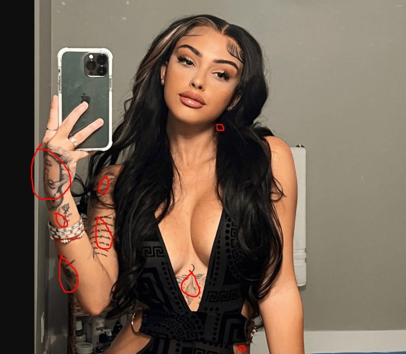 Who is Malu Trevejo?  Malu Trevejo’s 13 tattoos and their meanings