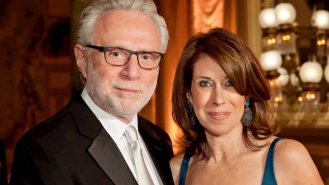 Lynn Greenfield and husband Wolf Blitzer