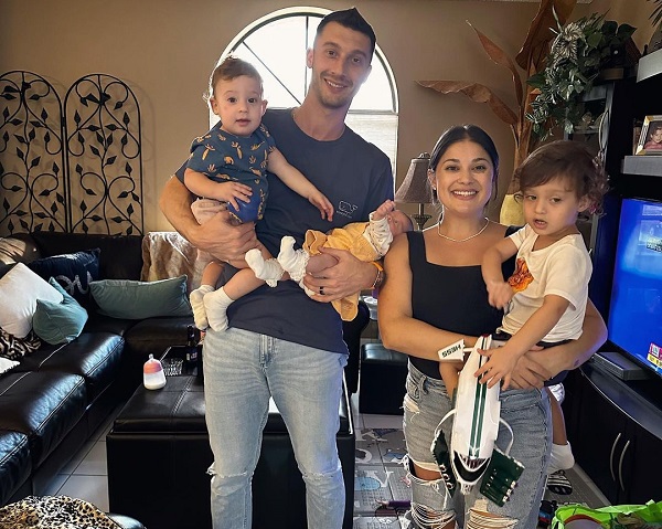 Loren and Alexei with their children