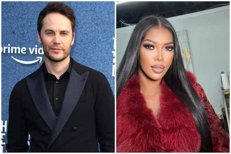 Taylor Kitsch and Jessica White