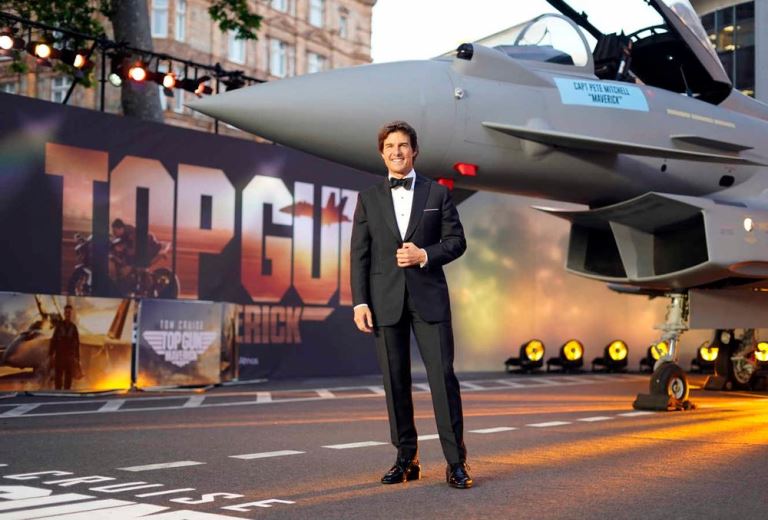 Top Gun Maverick premieres in London