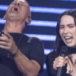 Pregnant Aurora Ramazzotti Performs With Her Parents! • Celebily