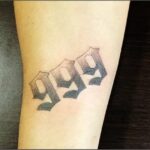 What Does The 999 Tattoo Mean – All You Need To Know • Celebily