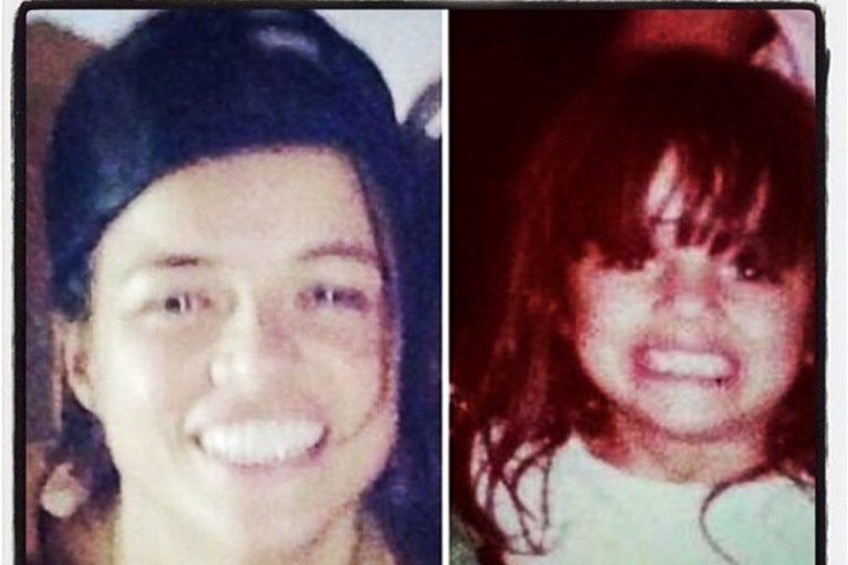 Does Michelle Rodriguez Have A Sister? Family And Net Worth 2 Michelle Rodriguez during her early age.