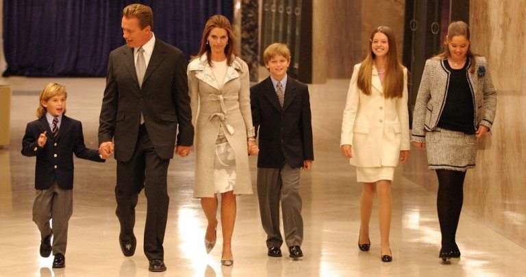 Arnold Schwarzenegger Family