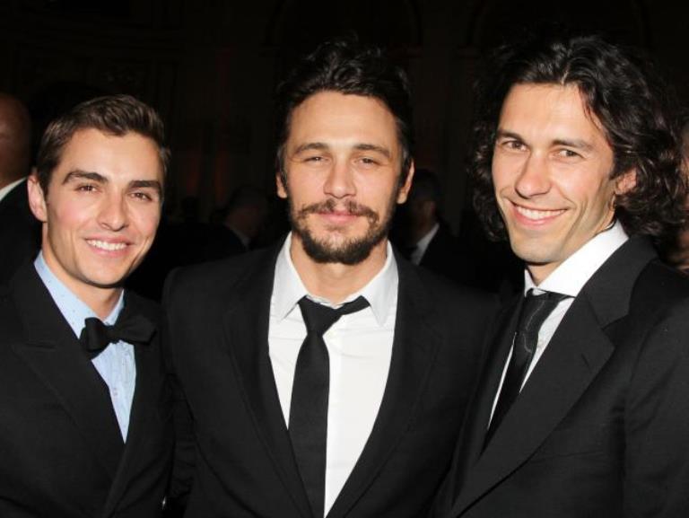 Tom Franco y los hermanos James y Dave Franco