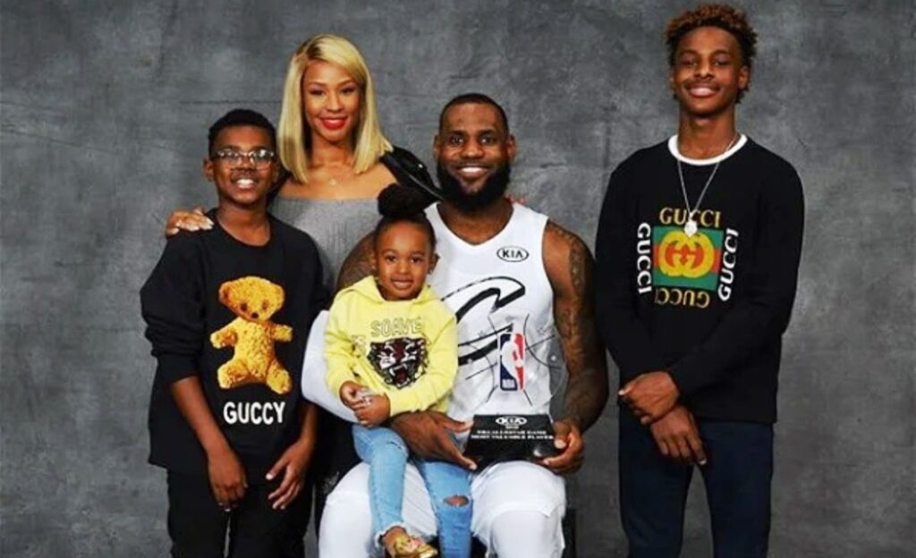 Meet Bronny, Bryce And Zhuri • Celebily
