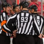 Challenges for referees and linesmen at the NHL All-Star Game skills competition?