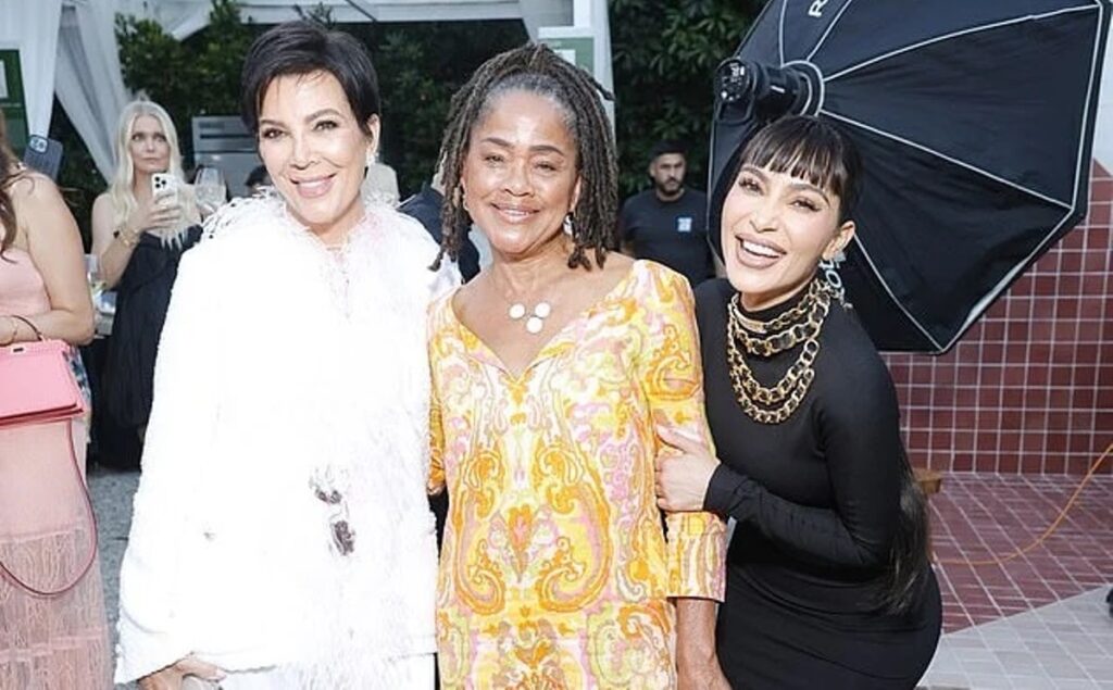 Kim Kardashian And Kris Jenner bonds with Meghan Markle mom at charity gala.
