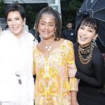 Kim Kardashian And Kris Jenner bonds with Meghan Markle mom at charity gala.