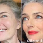 Supermodel Paulina Porizkova bares her ’58-year-old face’ without filters or makeup.