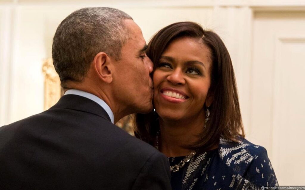 Barack and Michelle Obama Spotted at U.S. Open Fueling Romance Rumors