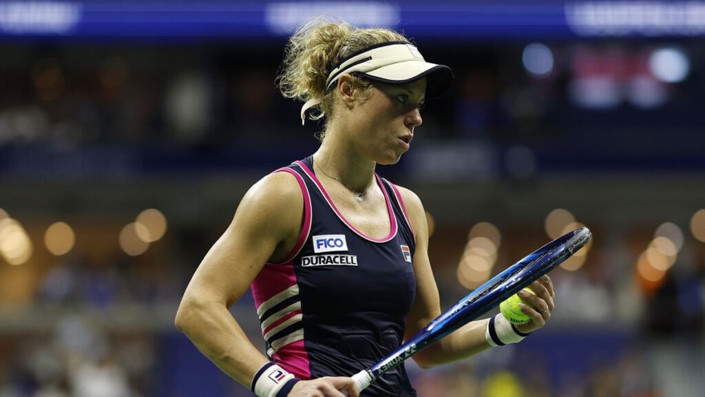Laura Siegemund spotted dining in NYC after US Open defeat