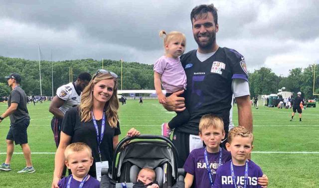 Joe Flacco Children: Meet His 5 Children