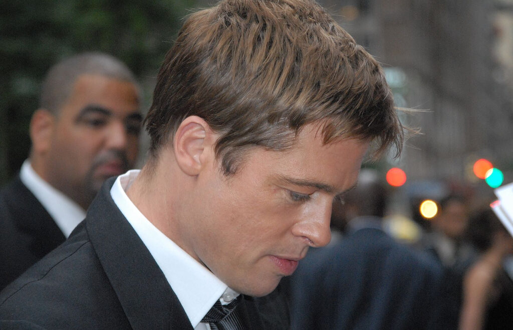 Brad Pitt portrait