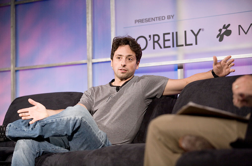 Sergey Brin portrait