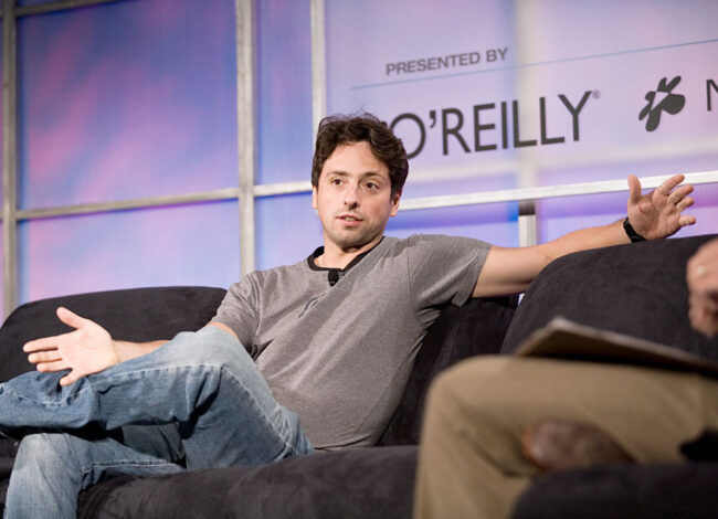 Sergey Brin portrait