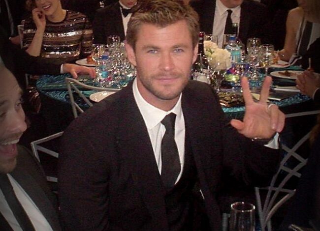 Chris Hemsworth portrait
