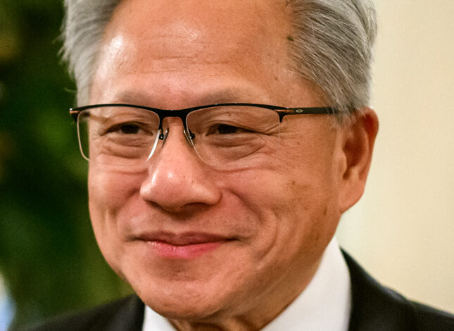 Jensen Huang portrait