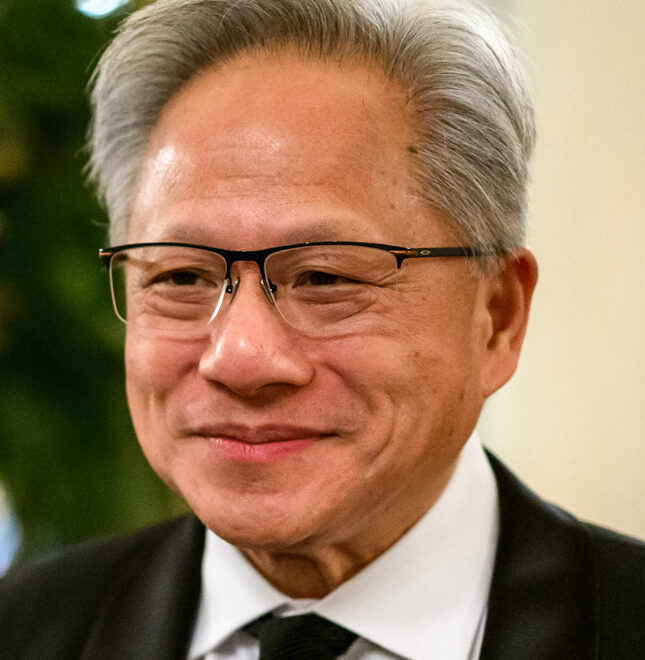 Jensen Huang portrait