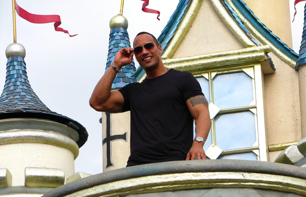 Dwayne Johnson portrait