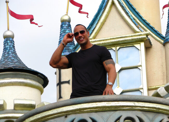 Dwayne Johnson portrait