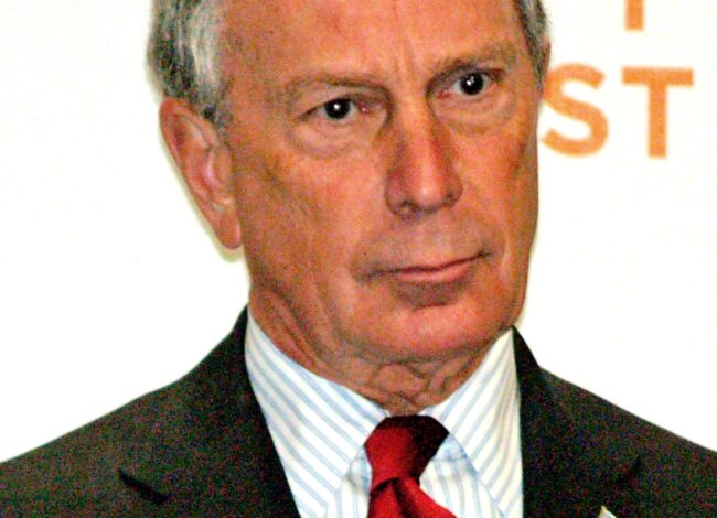 Michael Bloomberg portrait
