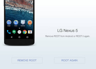Androidはルートを削除します