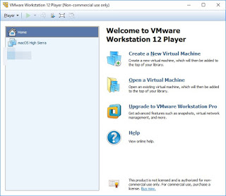 VMwareWorkstationPlayerプログラム