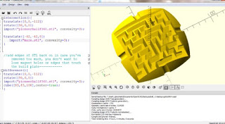 OpenSCADプログラム OpenSCAD