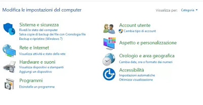 Windows設定メニュー