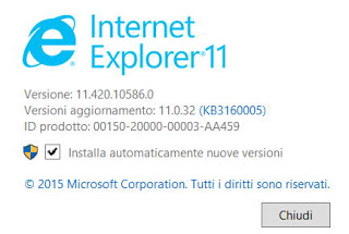 InternetExplorerをアンインストールします