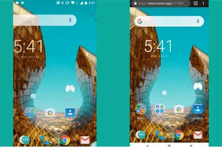 Androidの画面共有