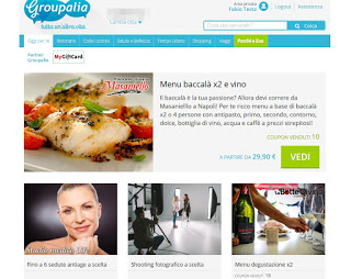 GroupaliaのWebサイト